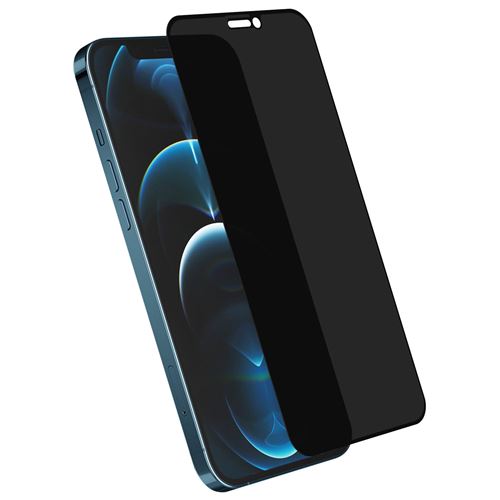 Film Pour iPhone 12 Pro Max Anti-espion Verre Trempé 9H Anti-traces  Transparent - Protection d'écran pour smartphone - Achat & prix