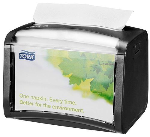 Tork 960073 Starter Pack pour serviettes en papier Xpressnap N4 - Design Signature - Noir