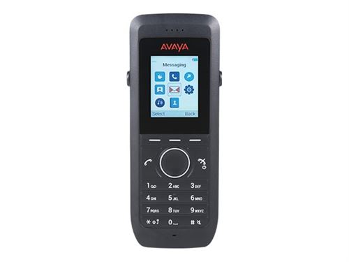 Avaya IX Wireless Handset 3730 - Téléphone numérique sans fil - avec Interface Bluetooth - IP-DECT - noir