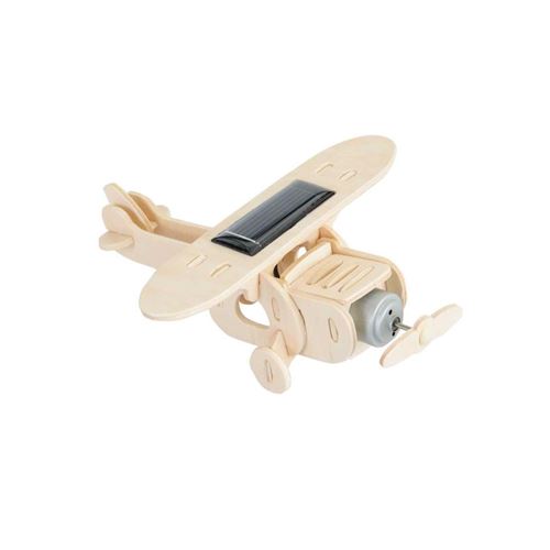 Heico - Egmont Toys Avion A Construire avec Panneau Solaire, 630539