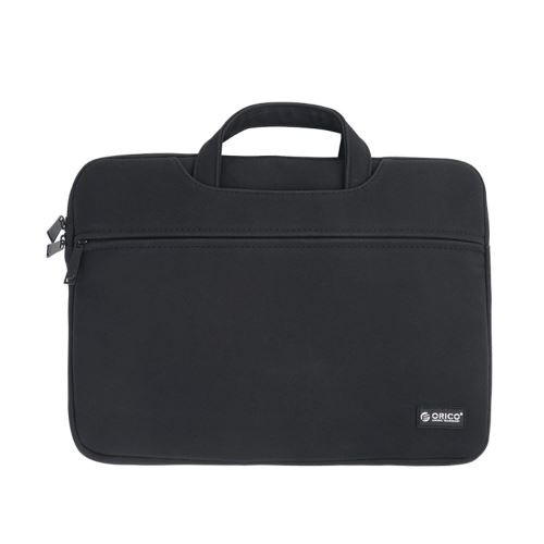 Sacoche en PU fourre-tout imperméable résistant aux chocs noir pour votre Laptop 13.3 pouces