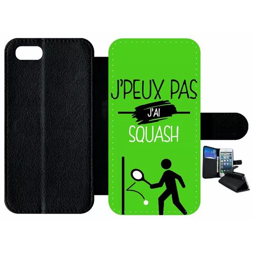 Etui à rabat apple iphone 8 j peux pas j ai squash 4