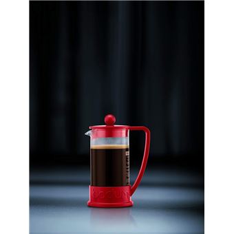 10938 Tasses À Cafetière Bodum 294 1 L Brazil Piston 8 Rouge wNy0OvnPm8
