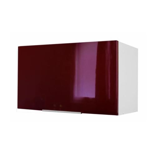 POP Meuble hotte 60 cm - Bordeaux Haute Brillance