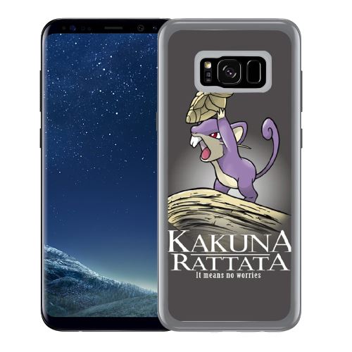 Coque pour Samsung Galaxy S8 hakuna rattata pokémon roi lion