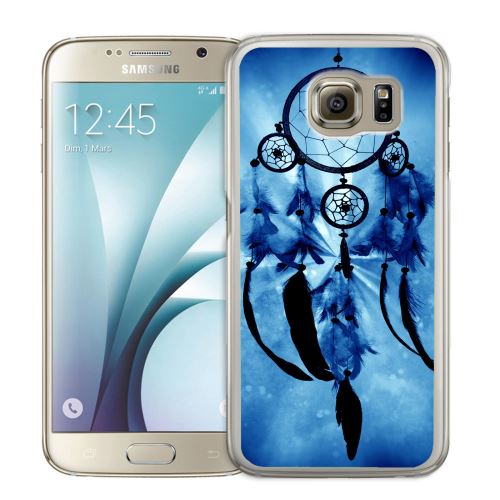 Coque pour Samsung Galaxy S7 Edge attrape reve bleu