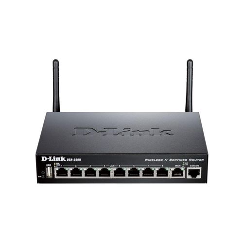 D-Link Unified Services Router DSR-250N - routeur sans fil - 802.11b/g/n - Ordinateur de bureau