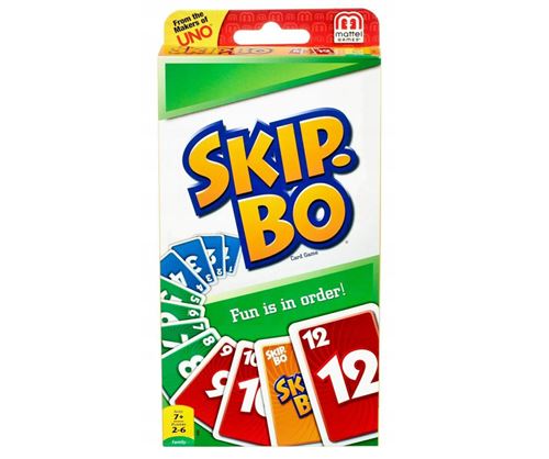 Jeu de cartes SKIP BO SKIP-BO Uno Mattel