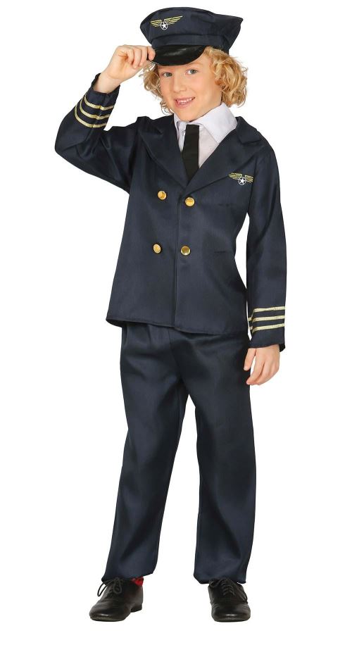 Déguisement 7-9 ans Pilote d´Avion