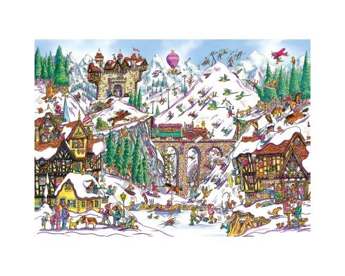 Puzzle 1000 Pièces : Armand Foster: Off Piste, Gibsons