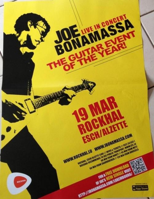 Joe Bonamassa - 60x80 cm - AFFICHE / POSTER