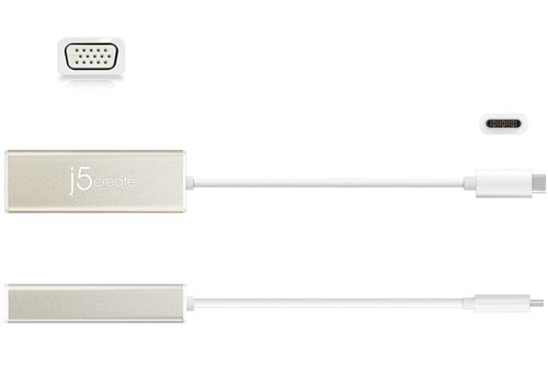 j5 create JCA111 Adaptateur vidéo externe USB Type-C VGA