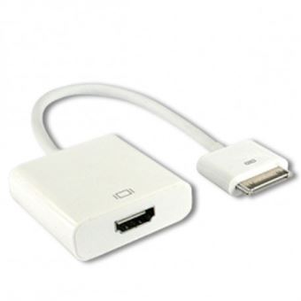 Adaptateur HDMI Pour IPhone/iPad - Connexion écran TV 1080p - Plug & Play Sans WiFi