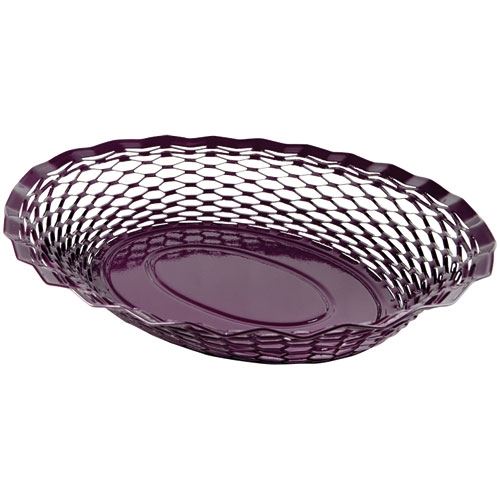 Corbeille pain vintage ovale prune roger orfevre 726136
