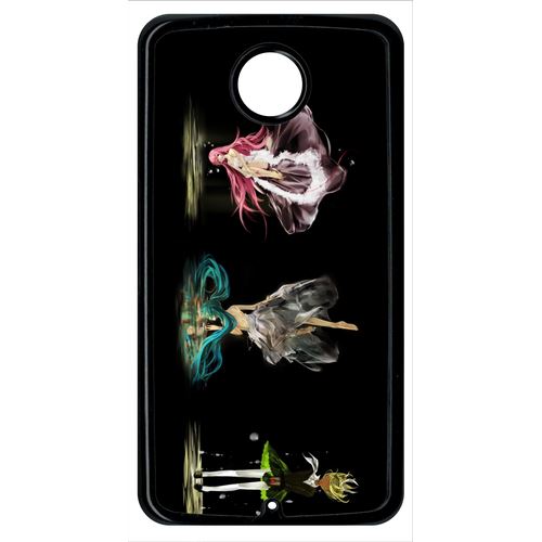Coque Trio De Manga Filles Compatible Google Nexus 6 Transparent