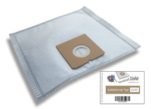 Kallefornia k225 de 10 sacs pour aspirateurs bestron aBG200YB RAPIDO