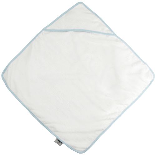 Towel City - Sortie de bain à capuche - Bébé (Taille unique) (Blanc/Bleu) - UTRW1582