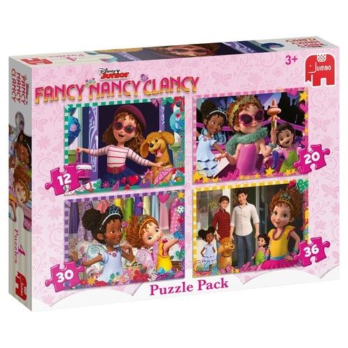 Jumbo Puzzle Fancy Nancy 4-en-1 12/20/30/36 pièces