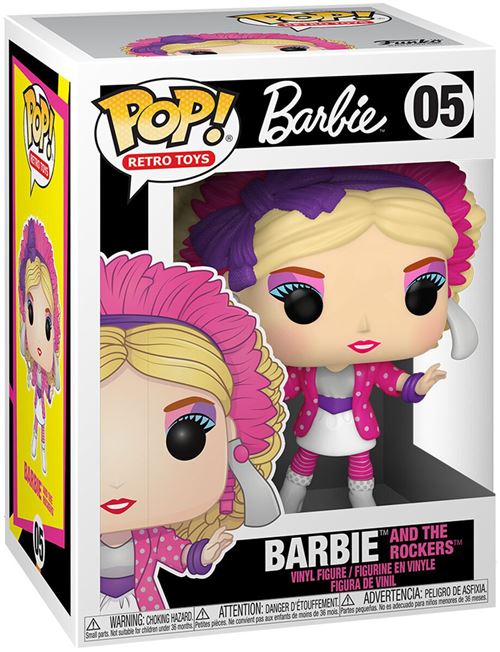 Figurine Funko Pop Vinyl Barbie Rock Star Barbie - Figurine de collection -  Achat & prix