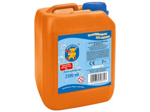 Pustefix recharge flacon bouteille géante à bulles 2500 ml orange