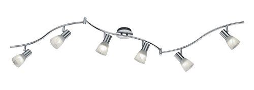 Trio leuchten levisto «rail» (nickel mat verre dalbâtre blanc 871010607