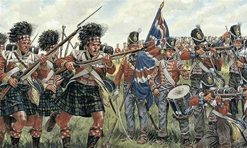 Infanterie Britannique et Ecossaise