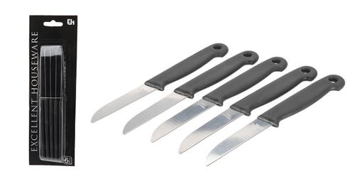 Peelers inox set de 5 pièces