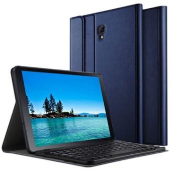 Étui de tablette avec clavier Bluetooth amovible + ABS, housse en cuir PU  pour Samsung Galaxy Note 10.1 N8000 N8010 N8013