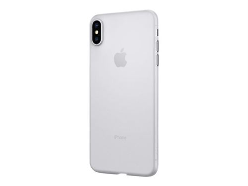 Spigen Air Skin - Achterzijde behuizing voor mobiele telefoon - polypropyleen - zacht doorzichtig - voor Apple iPhone XS Max