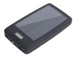 A-Solar AM111 Quartz - Chargeur solaire - Li-Ion - 1800 mAh (USB) - noir mat