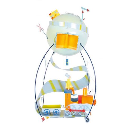 LOiseau Bateau Schlumpeters Mobile Chambre pour Enfant La Fille N/énuphar