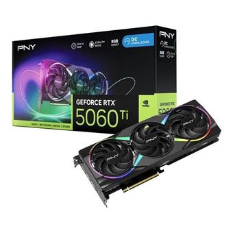 Carte graphique - GeForce RTX™ 5060 Ti - 8GB - ARGB Overclocked Triple Fan DLSS 4 - 1