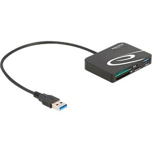 Non Communiqué Delock Lecteur Pour Cartes De Mémoire Xqd / Sd / Micro Sd