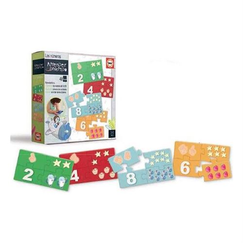 Non Communiqué Puzzle Enfant Educa Numéros