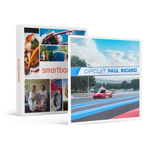 SMARTBOX - Coffret Cadeau Baptême en moto ou supercar sur le circuit Paul Ricard au Castellet-Sport & Aventure