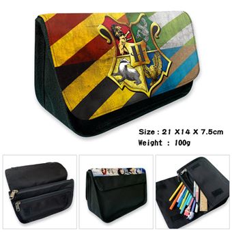 Trousse plumier carré Hogwarts - Harry Potter