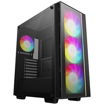 Boîtier PC - DEEPCOOL - MATREXX 55 V4 C - Moyen tour - ATX - Verre trempé - ARGB - Noir - 1