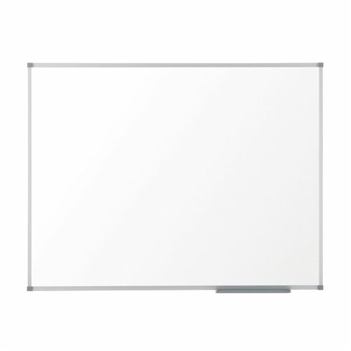 Nobo Tableau blanc magnétique en acier laqué 600x450 Basic avec cadre simple