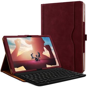 Clavier AZERTY Bluetooth 3.0 Étui Housse Universel pour Windows Android
