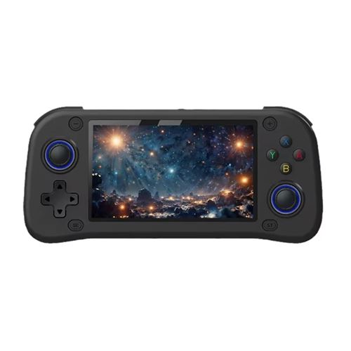 Console de jeu SZSMART G28 4,3 pouces HD + 128 Go 30 000 jeux - Noir