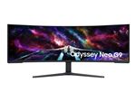 Samsung Odyssey Neo G9 S57CG952NU - G95NC Series - moniteur QLED - jeux - incurvé - 57" - 7680 x 2160 Dual UHD @ 240 Hz - VA - 1000 cd/m² - 1000000:1 - DisplayHDR 1000 - 1 ms - 3xHDMI, DisplayPort - noir, blanc