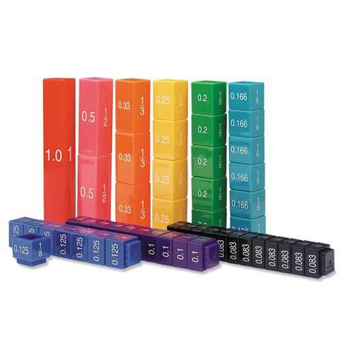 Kit D'Équivalence De Cubes Fraction Tower