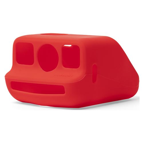 Coque pour Appareil Photo Instantané Go en Silicone Antichocs POLAROID Rouge