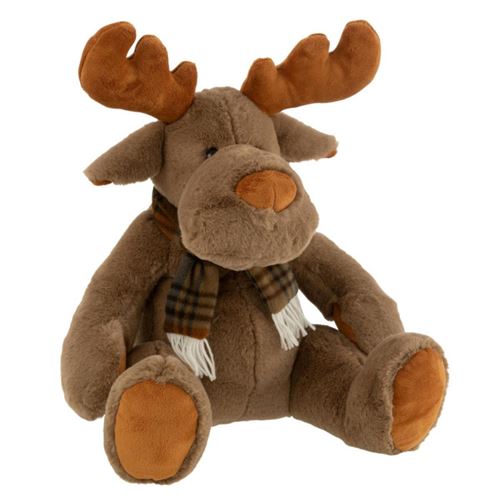 Paris Prix Marron Peluche Enfant Renne Assis Prancer 32Cm - Image 3