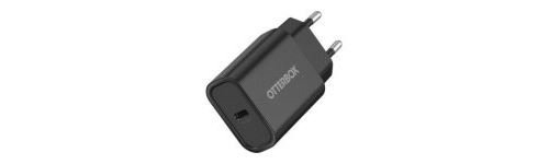 OtterBox - Adaptateur secteur - 20 Watt - 3 A - PD 3.0 (24 pin USB-C) - noir