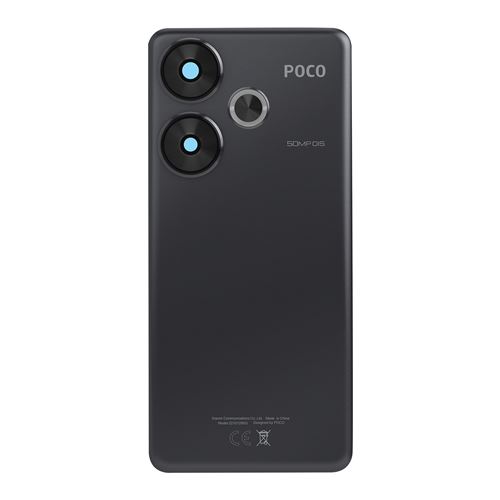 Non Communiqué Noir Cache Batterie Pour Xiaomi Poco F6 Original Service Pack Xiaomi