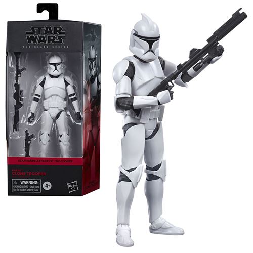 Hasbro - Star Wars the black series - E9367 - Figurine articulée 15cm - Clone trooper phase 1