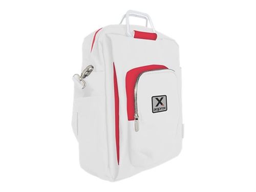 approx! appNBST15 - Sacoche pour ordinateur portable - 15.6 - blanc/rouge