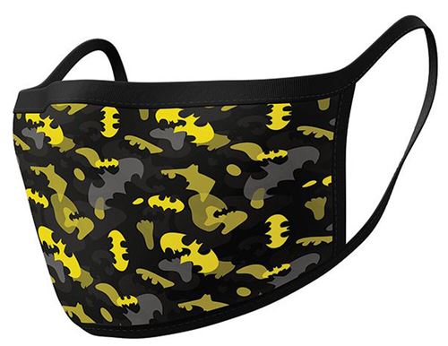Masque - Dc Comics - Batman Camo Yellow - Lot De 2