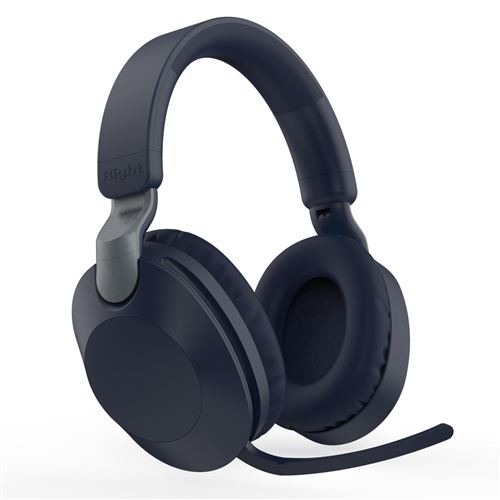 Non Communiqué Bleu Casque Audio Bluetooth 5.1 Pliable Réduction De Bruit Longue Autonomie Yonis